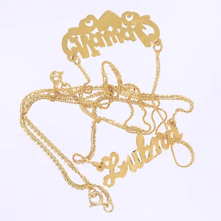 Diverse guld defekt 21K  Vikt: 12,8 g