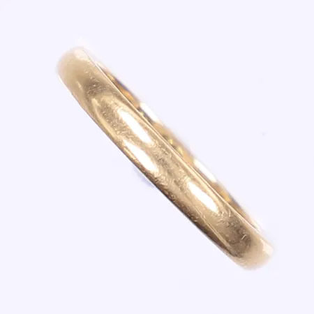 Ring slät stl 16½ bredd 2mm gravyr 18K Vikt: 3,2 g