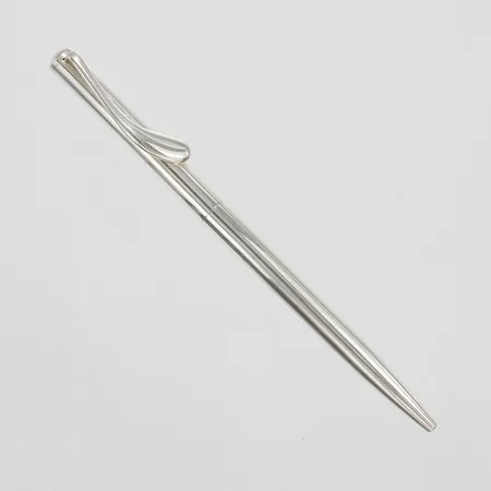 Kulspetspenna Tiffany o Co, Elsa Peretti, Germany, längd ca13,5cm, dustbag, etui, 925/1000 silver, bruttovikt: 20,7g.