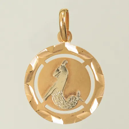 Hänge 35x24mm, 18K, 6g Vikt: 6 g