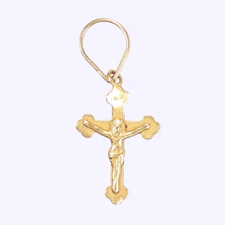 Hänge Krucifix 24x11mm 21K  Vikt: 0,7 g