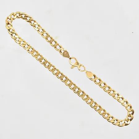 Armband Pansar GHA längd 22½cm, bredd 5mm, 18K. Vikt: 8,2 g