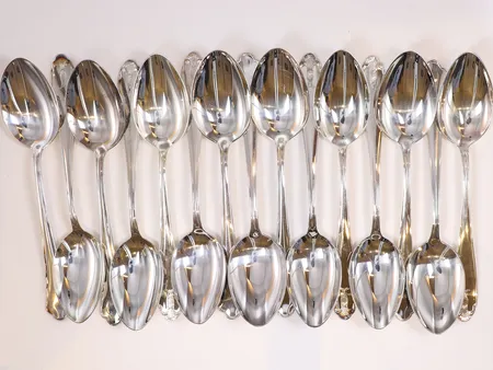 14 matskedar 18cm, silver 830/1000 Vikt: 624 g