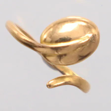 Ring stl 18¼, Sandström & de Wit, något ojämn skena, 18K Vikt: 3,1 g