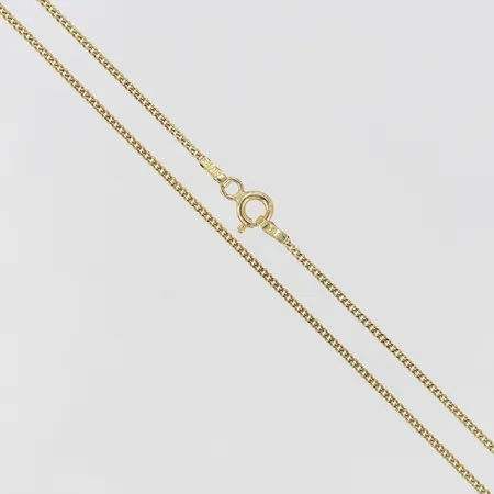 Kedja Pansar längd 48,5cm bredd 1mm 14K Vikt: 2,5 g