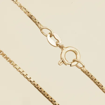 Kedja Venezia längd 38,5cm bredd 1,3mm 925/1000 silver  Vikt: 3,2 g