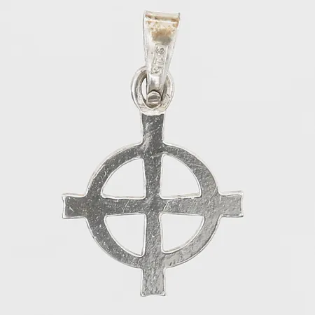 Hänge längd 23mm, bredd 14mm, silver 925/1000 Vikt: 0,7 g