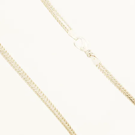 Collier Balestra längd 42cm bredd 4mm, 925/1000 silver Vikt: 12,2 g
