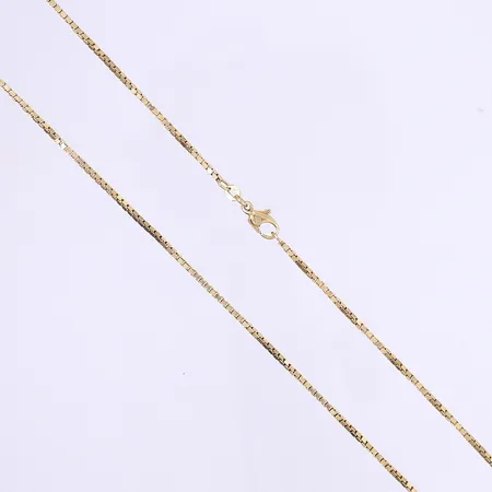 Halskedja Balestra Venezia längd 70cm bredd 2mm 18K  Vikt: 17,7 g