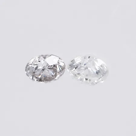 Lösa diamanter ca 2 x 0,09ct P
