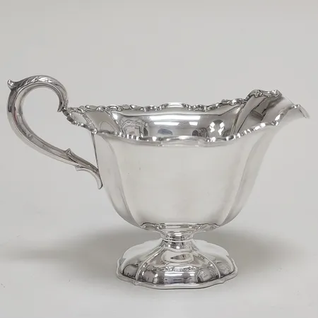 Gräddkanna, höjd ca 8cm, finska stämplar, 813/1000 silver Vikt: 112,3g Vikt: 112,3 g