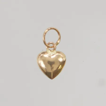 Hänge "hjärta" 7mm 18K 0,2g.