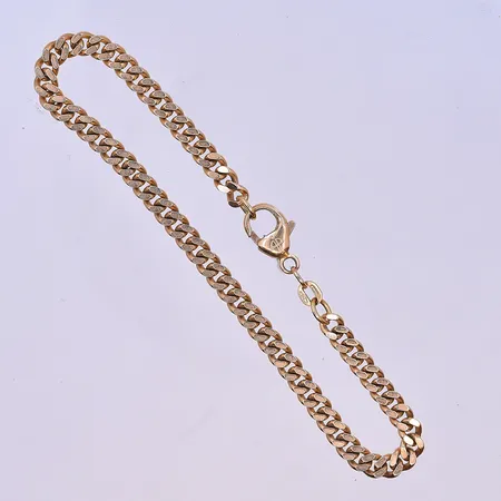 Armband Pansar Balestra längd 19,5 cm, bredd 4 mm 18K. Vikt: 12,2 g