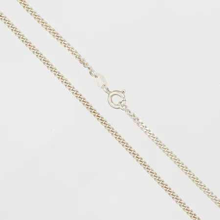 Halskedja Pansar, längd 42cm, bredd 2mm, GHA, 925/1000 silver Vikt: 4,7 g