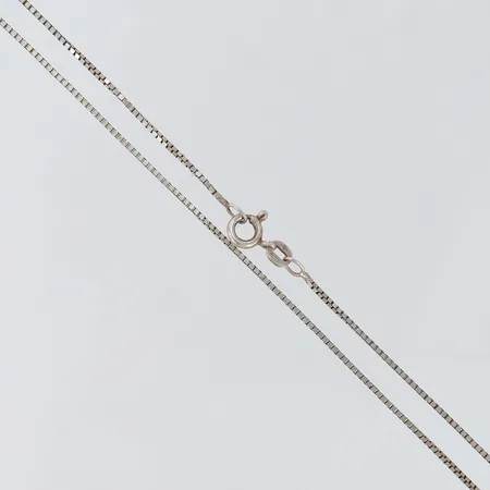 Kedja Venezia längd 40,5cm bredd 1mm Silver 925/1000.  Vikt: 2,5 g
