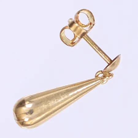 Ett udda örhänge längd 20mm 18K Vikt: 0,7 g