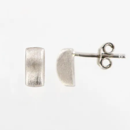 Örhängen 7x3mm, skeva stift, silver 925/1000 Vikt: 1,1 g