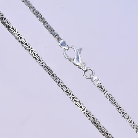 Kedja Kejsarlänk längd 55 cm, bredd 3 mm silver 925/1000. Vikt: 21,2 g