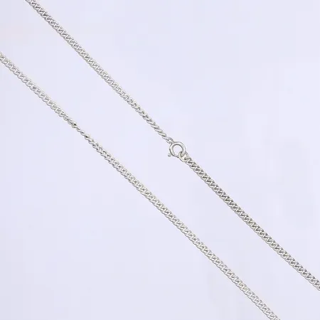 Halskedja pansar 66cm, bredd 2,5mm, silver 925/1000 Vikt: 11,4 g