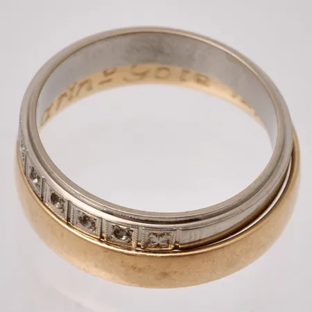 Diverse defekt guld, 18K, 7,9g.