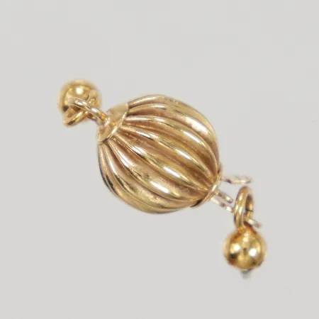 Pärllås, Ø7,8mm, längd ca 25mm, 18K,  Vikt: 1,1 g