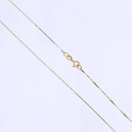 Halskedja Balestra Venezia längd 42cm bredd 1mm 18K Vikt: 2,4 g
