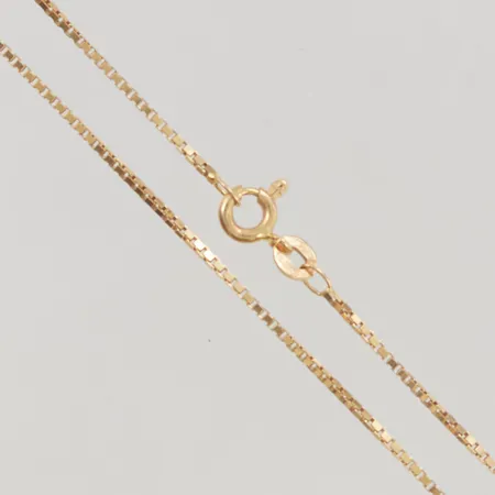 Kedja Venezia 41cm bredd 1mm 18K 3,9g.