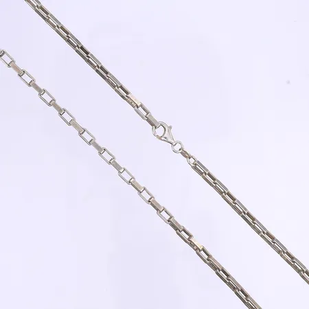 Halskedja 45cm, bredd 3,5mm, silver 925/1000 Vikt: 18,8 g