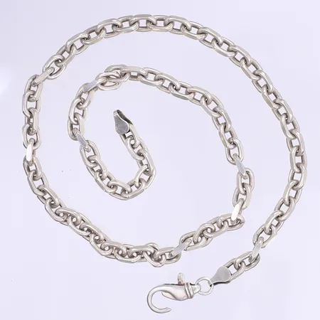 Halskedja längd 52cm defekt trasigt lås silver 925/1000 Vikt: 52 g