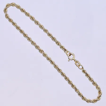 Armband Cordell längd 18,5 cm, bredd 3 mm 9K. Vikt: 1 g