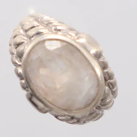 Ring Ø17½ silver 925/1000 Vikt: 7,4 g