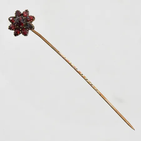 Pin/nål med granater, längd 65mm, Ø11mm, metall.