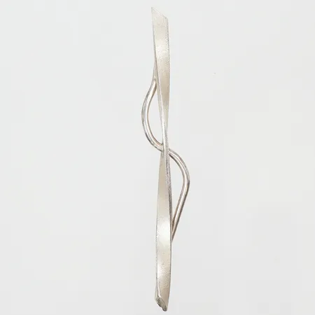 Hänge abstrakt 4x7cm Leif Carlsson Mölndal 2002 silver 925/1000 Vikt: 4,2 g