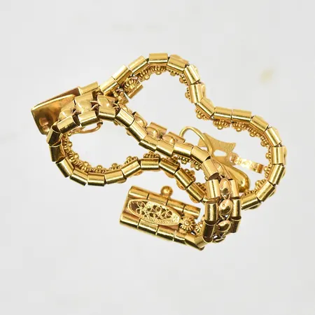 Diverse defekt guld, 18K. Vikt: 12,5 g