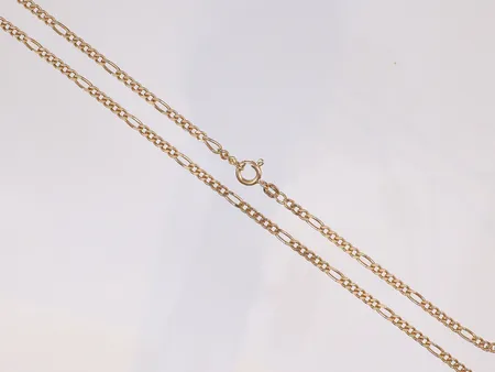 Kedja Figaro 51,5cm bredd 2,5mm Balestra 18K Vikt: 12,5 g