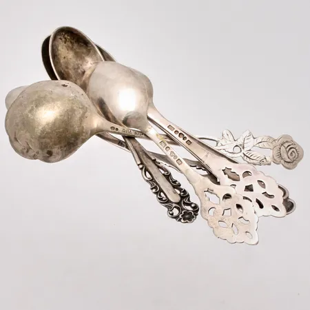 Diverse defekt silver, 830/1000, 71,69g. 