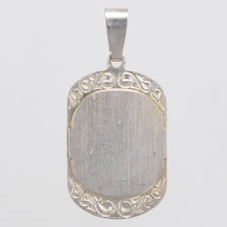 Hänge Ceson längd 36mm, bredd 17mm, silver  Vikt: 5 g