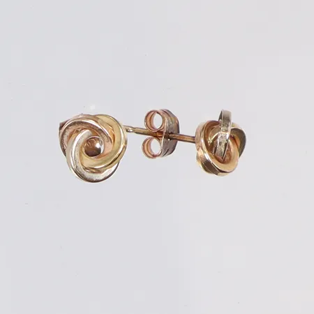 Ett par örhängen, 11x6mm, 18K Vikt: 0,7 g