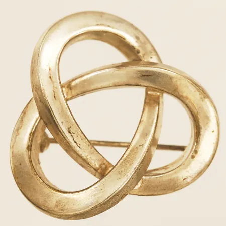 Brosch längd 30mm bredd 31,3mm 835/1000 silver Vikt: 4,7 g