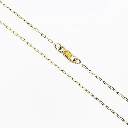 Kedja Ankar längd 41,5cm, bredd 1mm, 14K  Vikt: 1,7 g