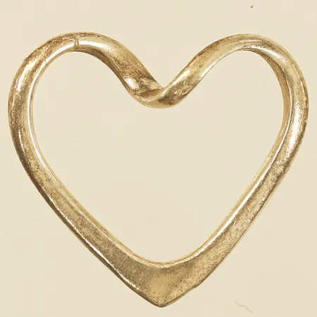 Hänge hjärta Ø19mm GHA 925/1000 silver Vikt: 1,1 g