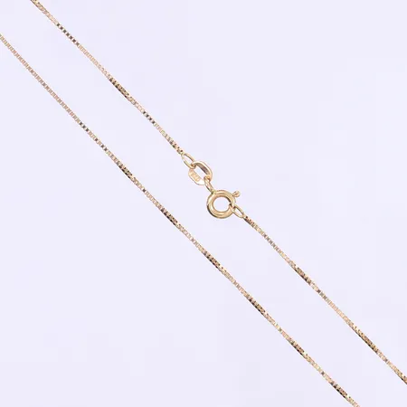 Halskedja Balestra Venezia längd 42cm bredd 1mm 18K Vikt: 1,9 g