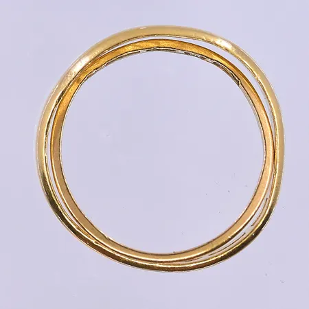 Ringar stl:18¼ och 20¼, 23K. Vikt: 4,5 g