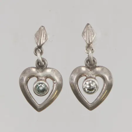 Ett par örhängen 17mm 925/1000 Silver 2,1g.
