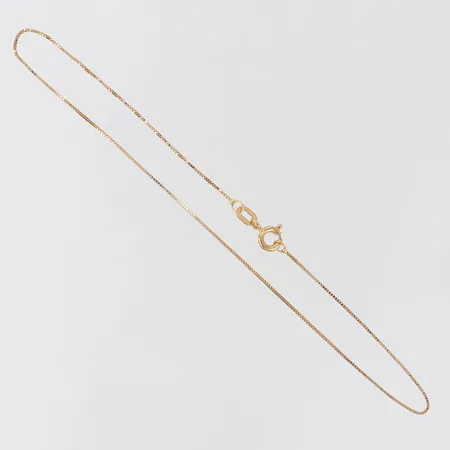 Vristlänk Venezia GHA längd 23cm bredd 0,5mm 18K Vikt: 0,8 g