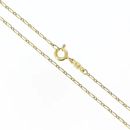 Kedja längd 42cm bredd 1,5mm, 18K Vikt: 2,4 g