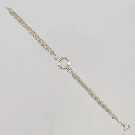 Armband 18cm bredd 5-13mm 925/1000 Silver 8,3g.