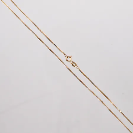 Kedja Venezia längd 42,5cm, bredd 1mm 18k Vikt: 3,9 g
