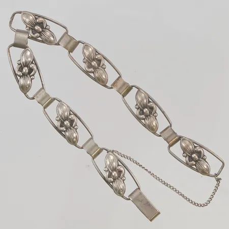 Armband 18cm bredd 10mm 830/1000 Silver 8,5g.
