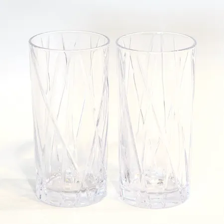 2st Highballglas, Martti Rytkönen, orrefors, längd:14,7cm, signerade